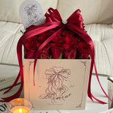 Eternal Red – Luxury Flower Box