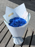 Blue Ocean Roses Bouquet
