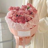 Blush Pearl Carnation Flower Bouquet