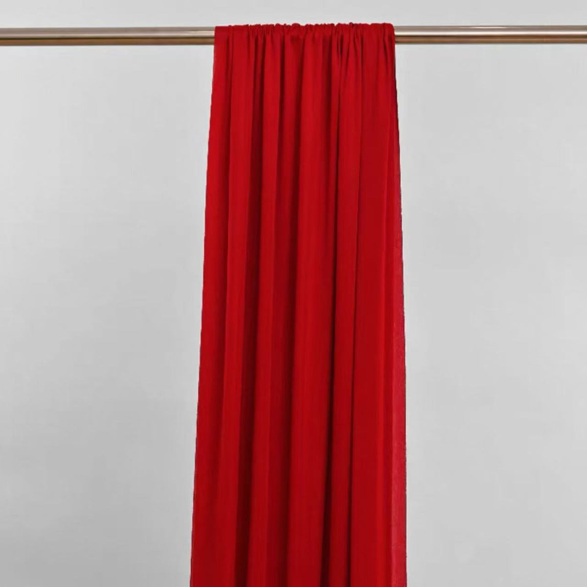Red Draping Fabric