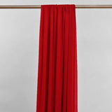 Red Draping Fabric