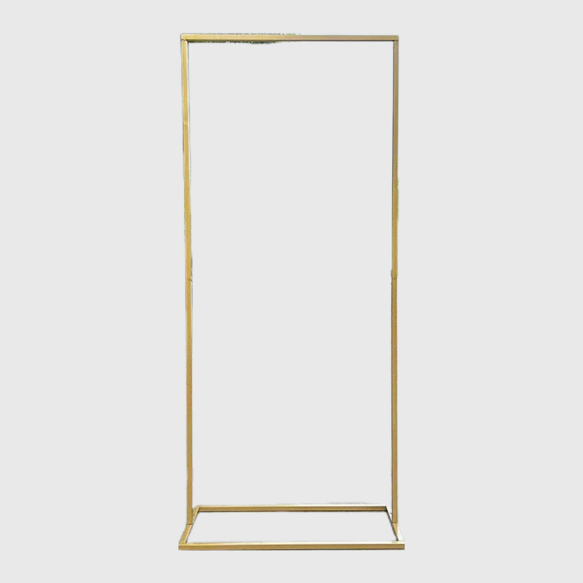 Gold Rectangle Display Arch Stand