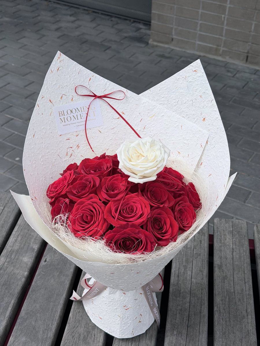 One & Only Red Rose Bouquet