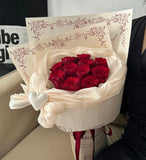 True Love Red-Red Rose Bouquet
