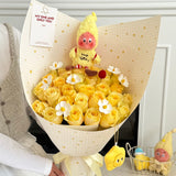 Starry Guard – Yellow Rose Bouquet