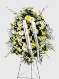 Yellow and White Sympathy Standing