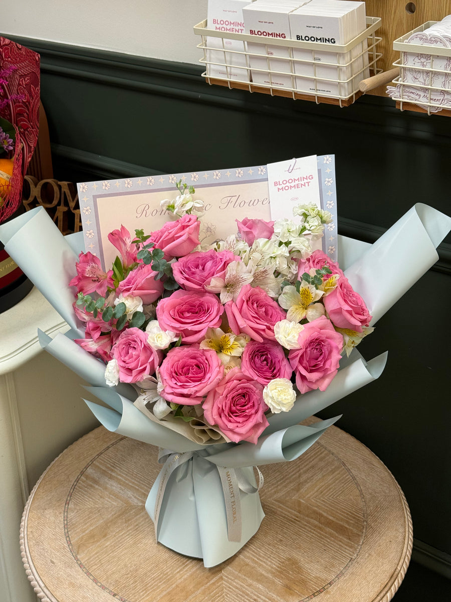 Pink Rose Bouquet 1
