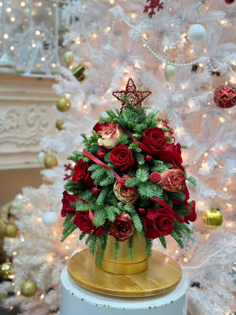 Christmas Rose Tree 1