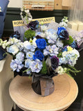 Midnight Blue Flower Bouquet