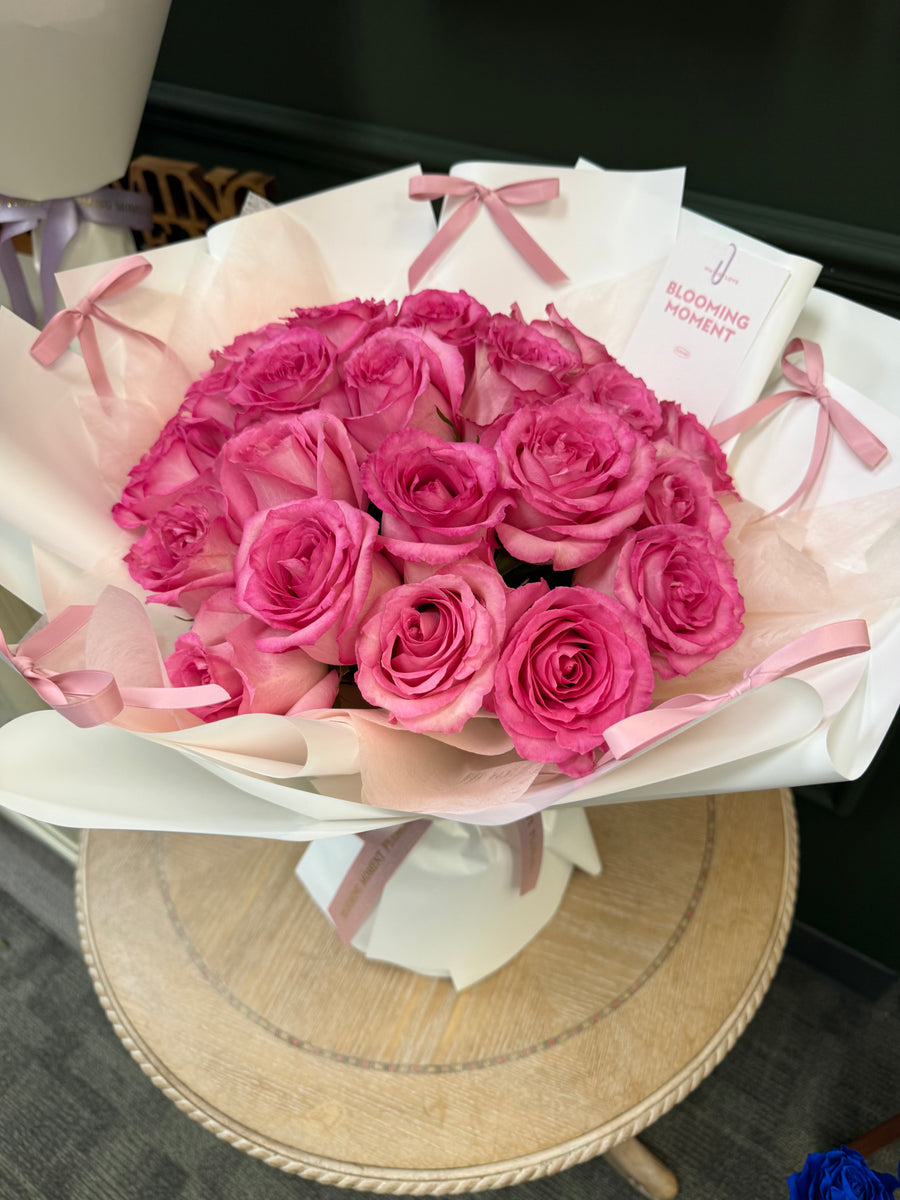 Pink Rose Bows