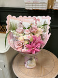 Pink Lily & Rose Romance Bouquet