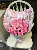 Sweet Pink Rose Bouquet