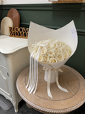 Pure White Rose Bouquet