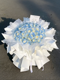 Baby Blue Rose Bouquet