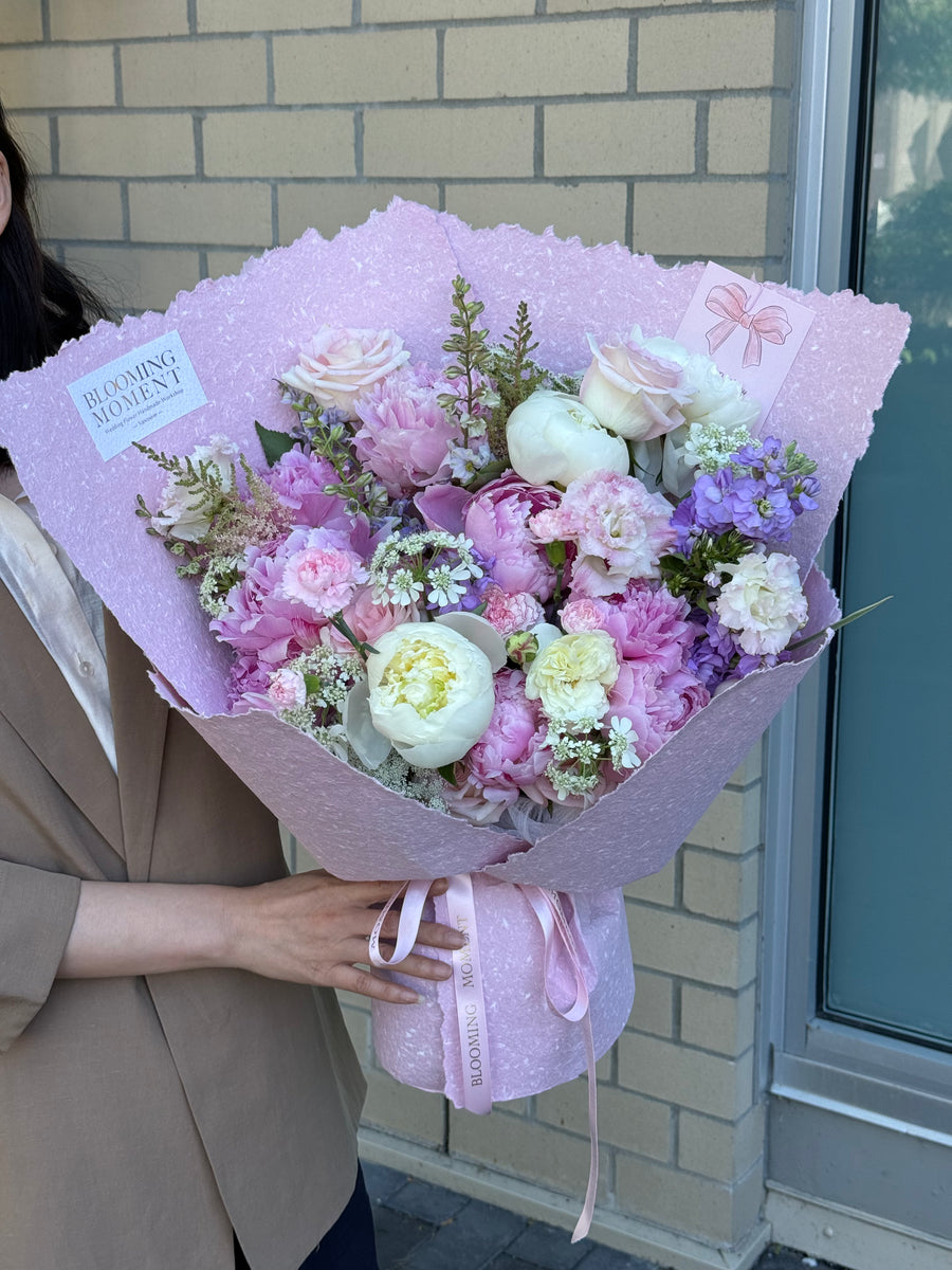 Soft Pink Romance Bouquet