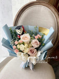 Graduation Wishes Rose Bouquet