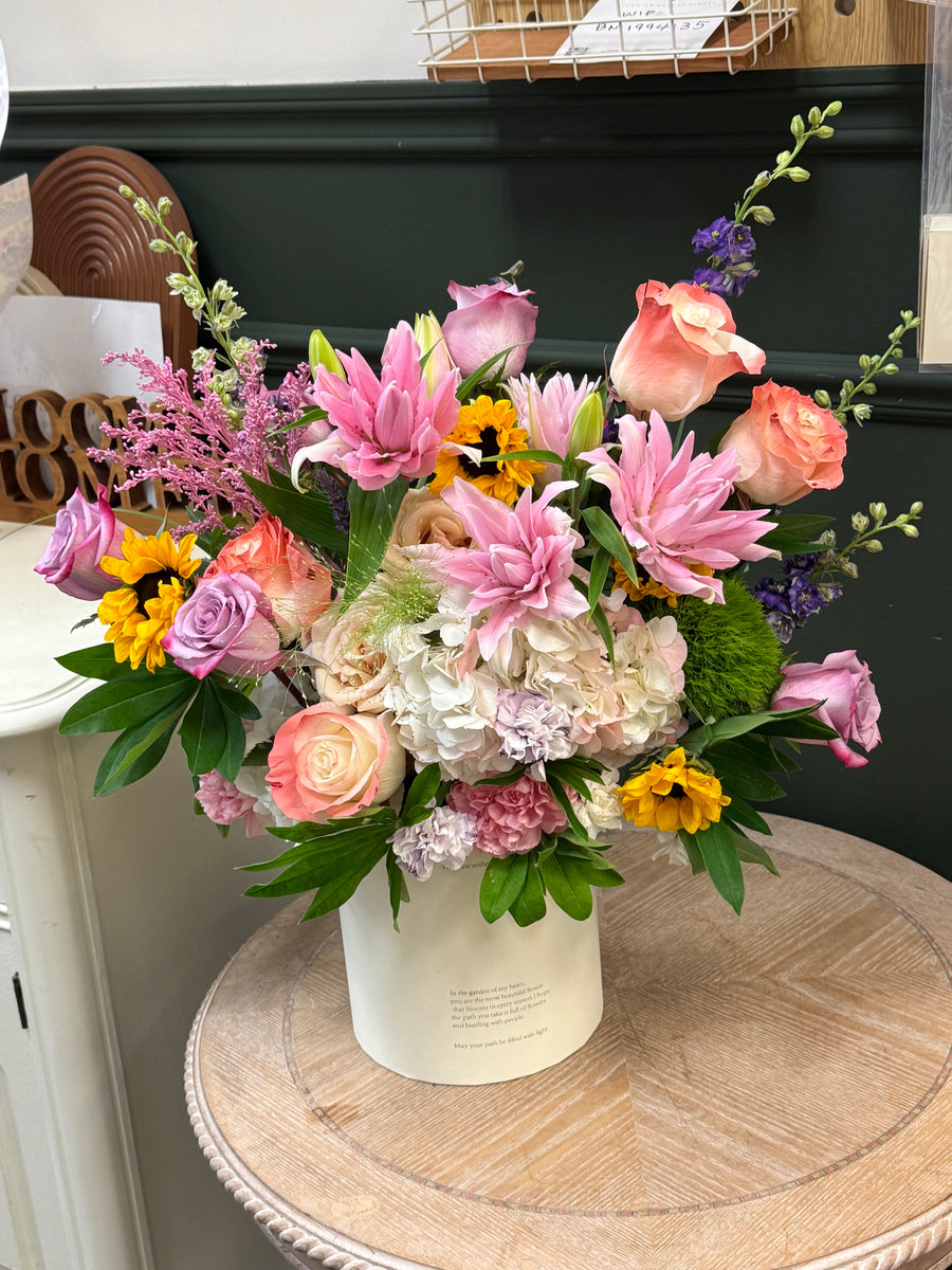 Colorful Garden Floral Arrangement
