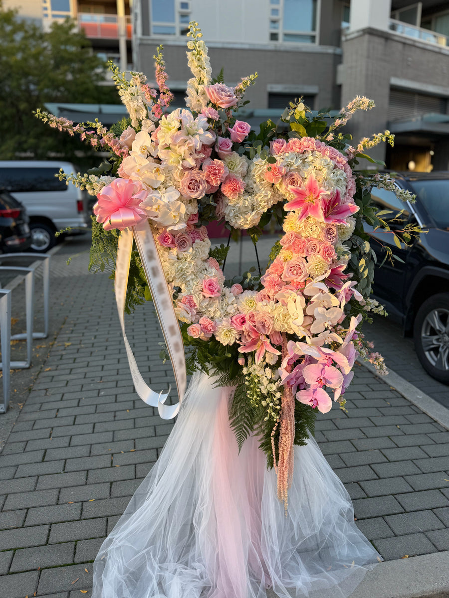 Forever in Our Hearts Floral Tribute