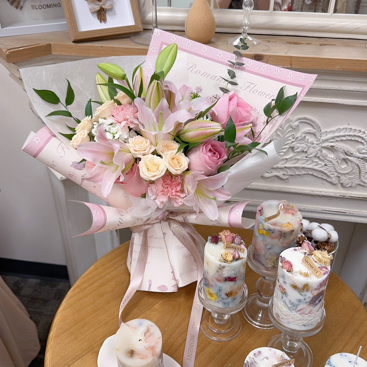 Morning Petals-Lily Bouquet