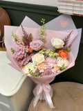 A Peach Blush Garden at Dawn | Pastel Garden Bouquet Vancouver