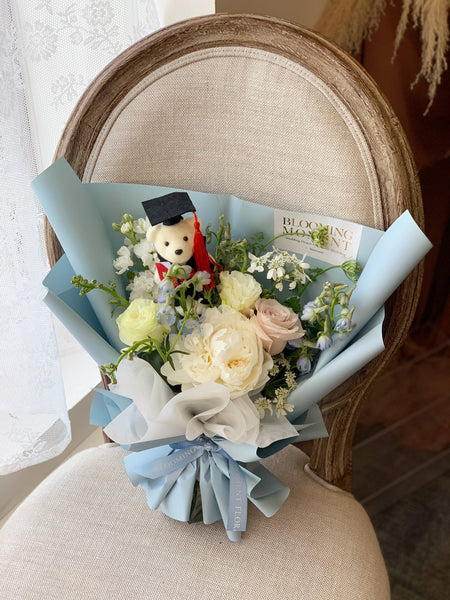 Graduation Bear Bouquet小熊毕业花束