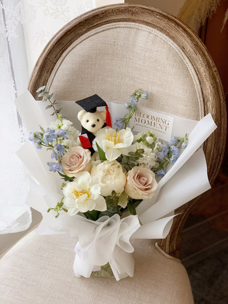 Graduation Bear Bouquet小熊毕业花束