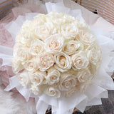 White Rose Bouquet