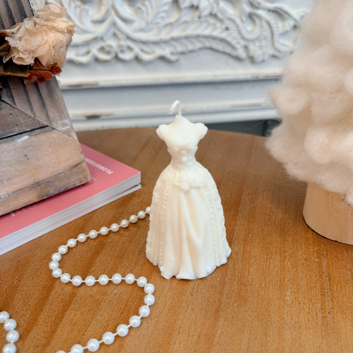 Bridal Dress Candles