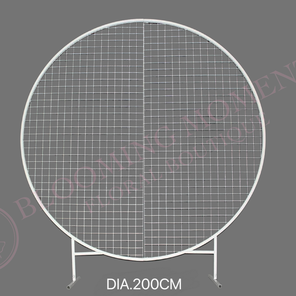 Round Wire Backdrop Frame