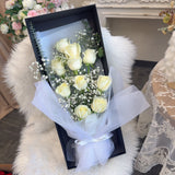 A Gift of Purity- White Rose Box